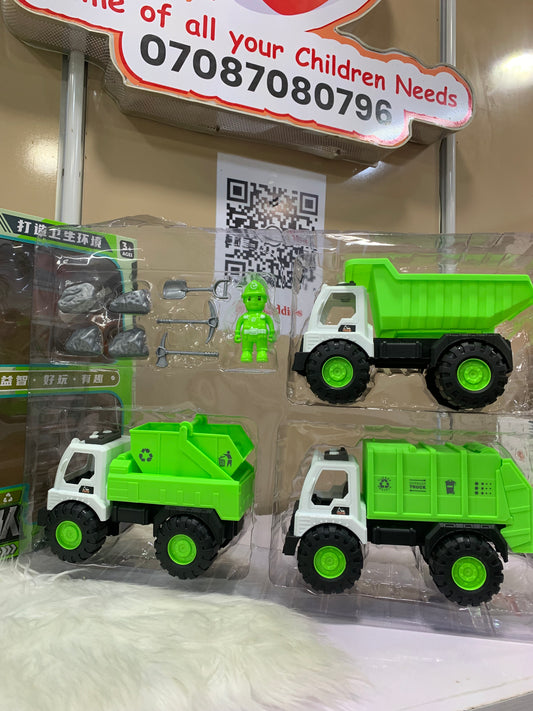 SANITATION TEAM TRUCK CAR(TOY)