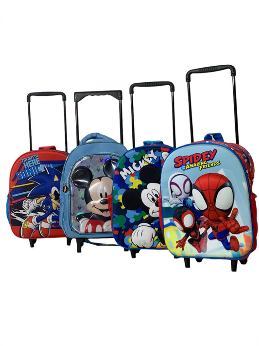 MARVEL BRAND TROLLEY TOODLER SCHOOL BAG