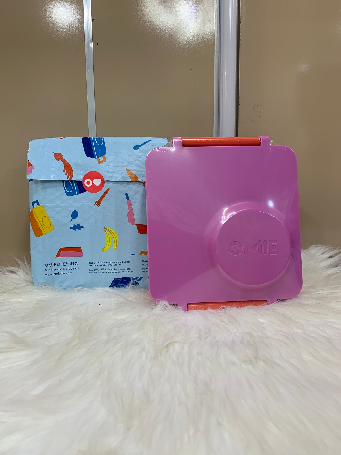 OMIEBOX FOOD CONTAINER & VACUUM INSULATED LUNCHBOX