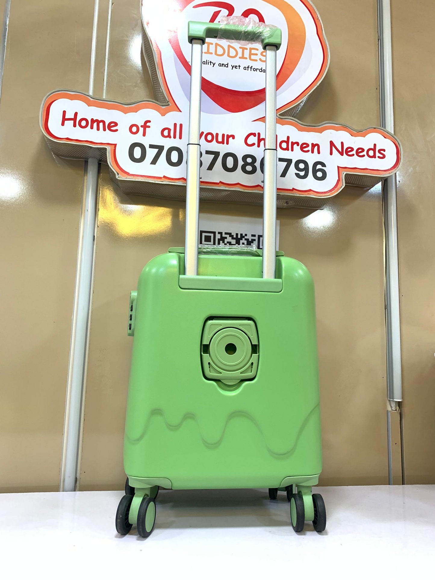 ICE CREAM LUGGAGE TRAVEL LUGGAGE BOX WITH CUP HOLDER 20"