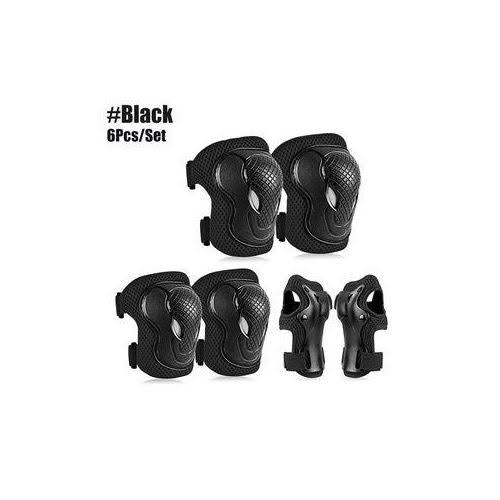 SKATING / BICYCLE PROTECTIVE KNEE AND ELBOW GUARD SET