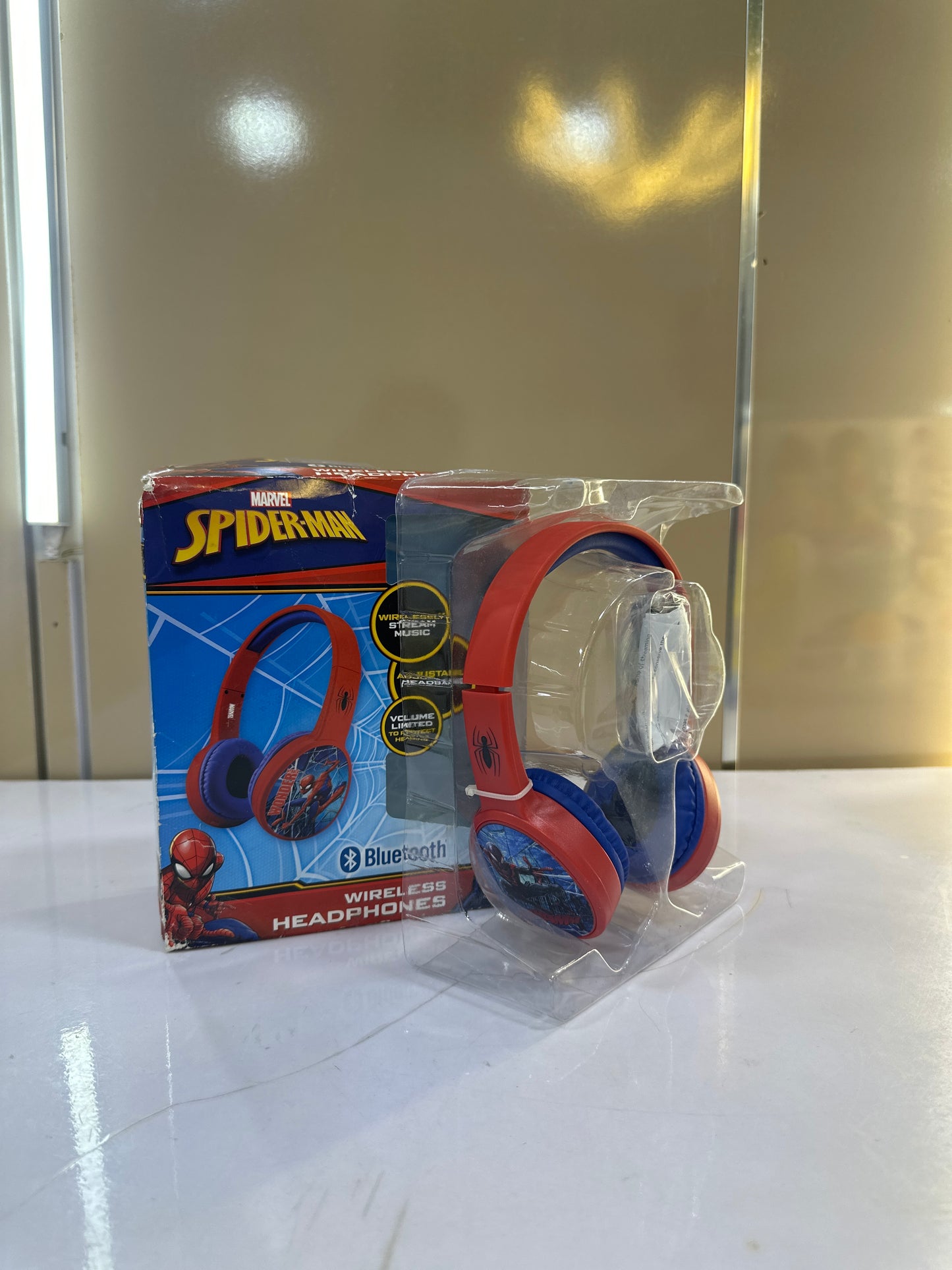 SPIDERMAN WIRELESS HEADPHONES FOR KIDS