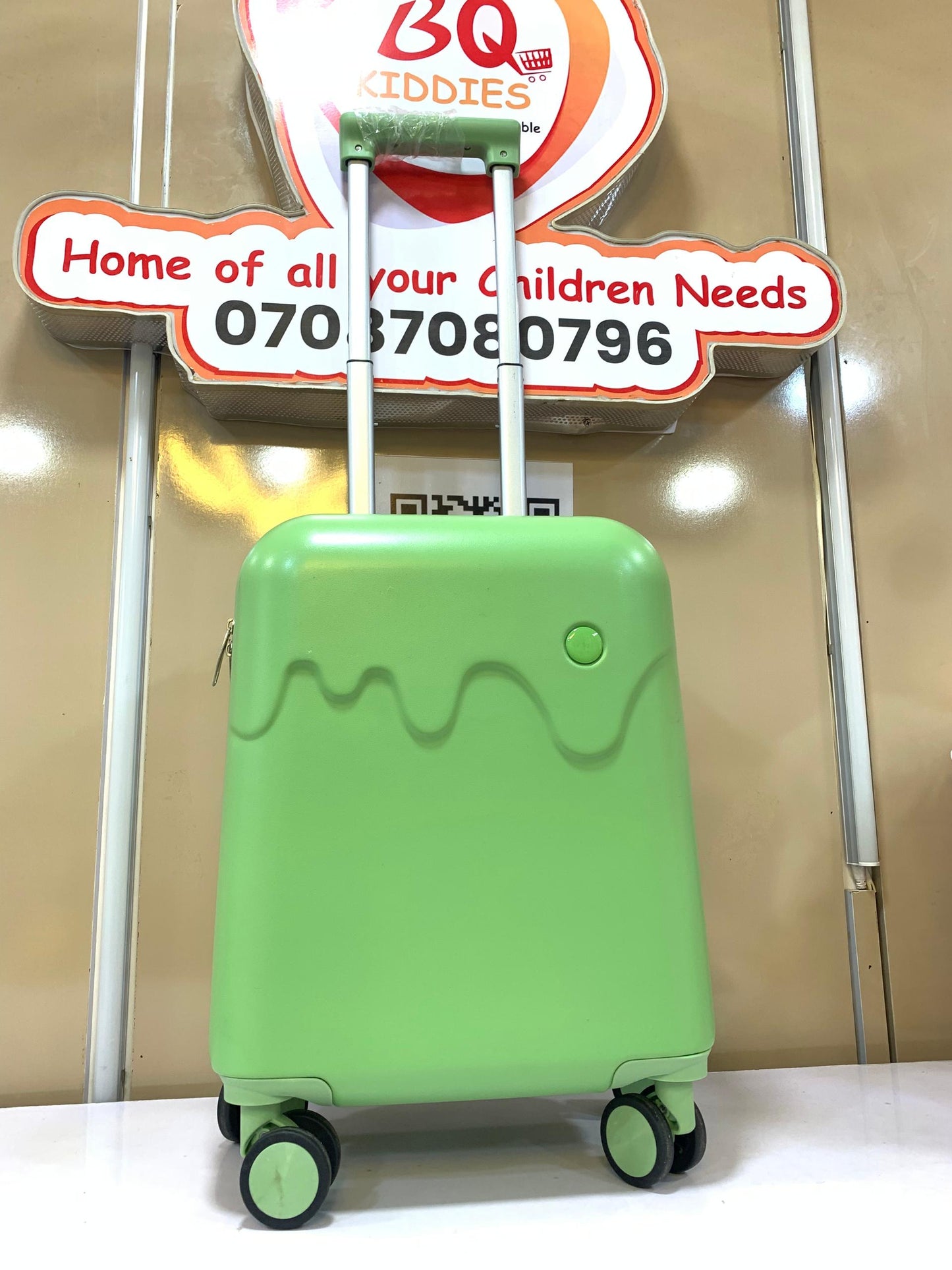ICE CREAM LUGGAGE TRAVEL LUGGAGE BOX WITH CUP HOLDER 20"