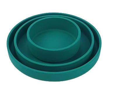 SILICON PLATE AND BOWL SET 3 IN 1