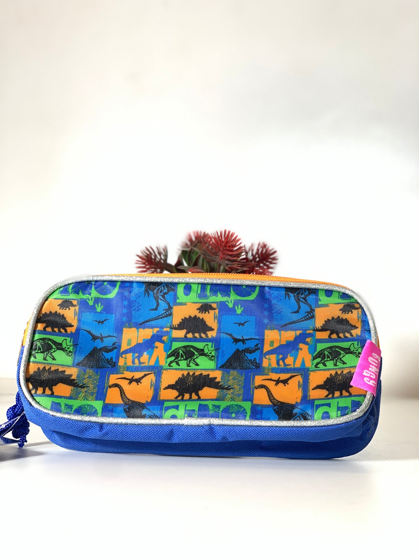 CHARACTER STATIONERY PURSE WITH 2 ZIPS