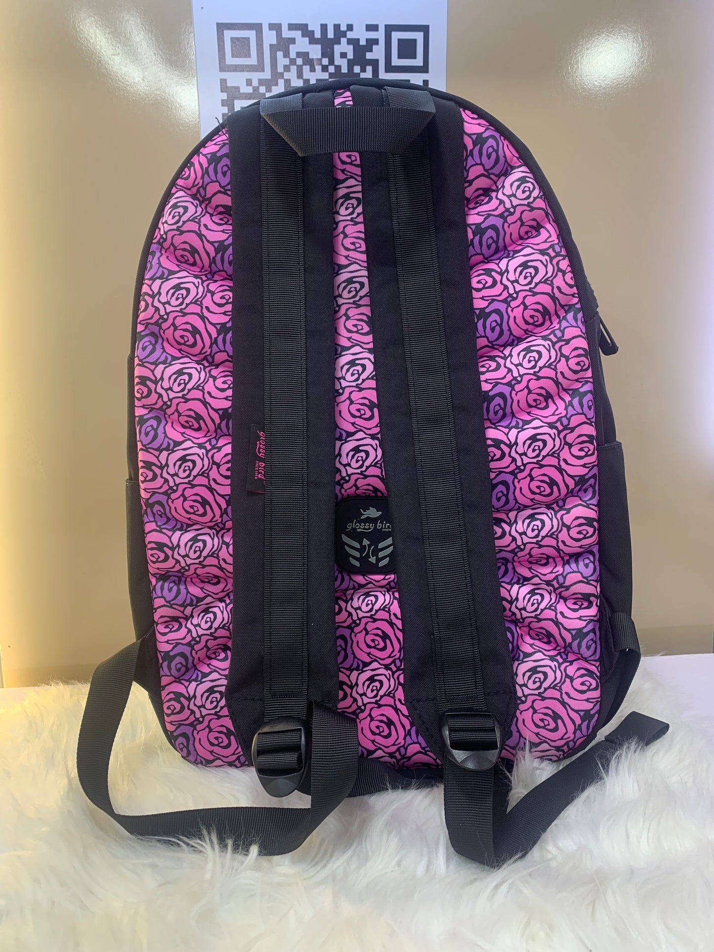 GLOSSY BIRD BACK PACK 4-8YRS