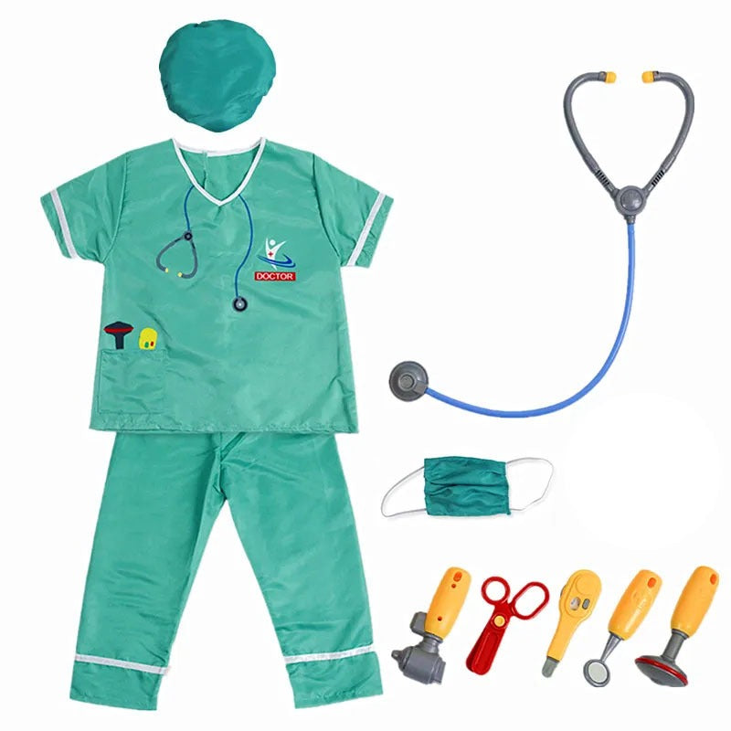 CHILDREN CAREER COSTUME - SURGEON 3-8YRS
