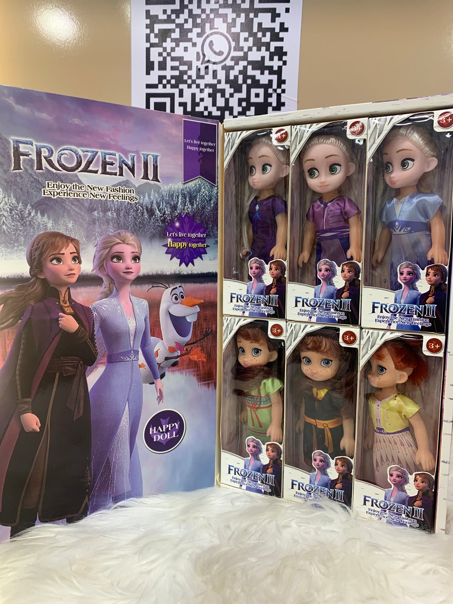 FROZEN II 6in1 DOLL SET(TOY)