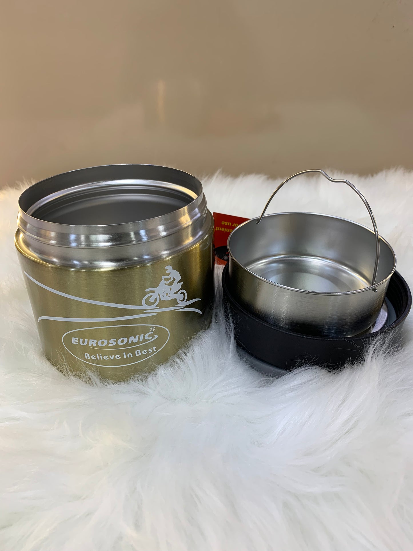 EUROSONIC FOODFLASK WITH INNER BOWL 780ML ES398