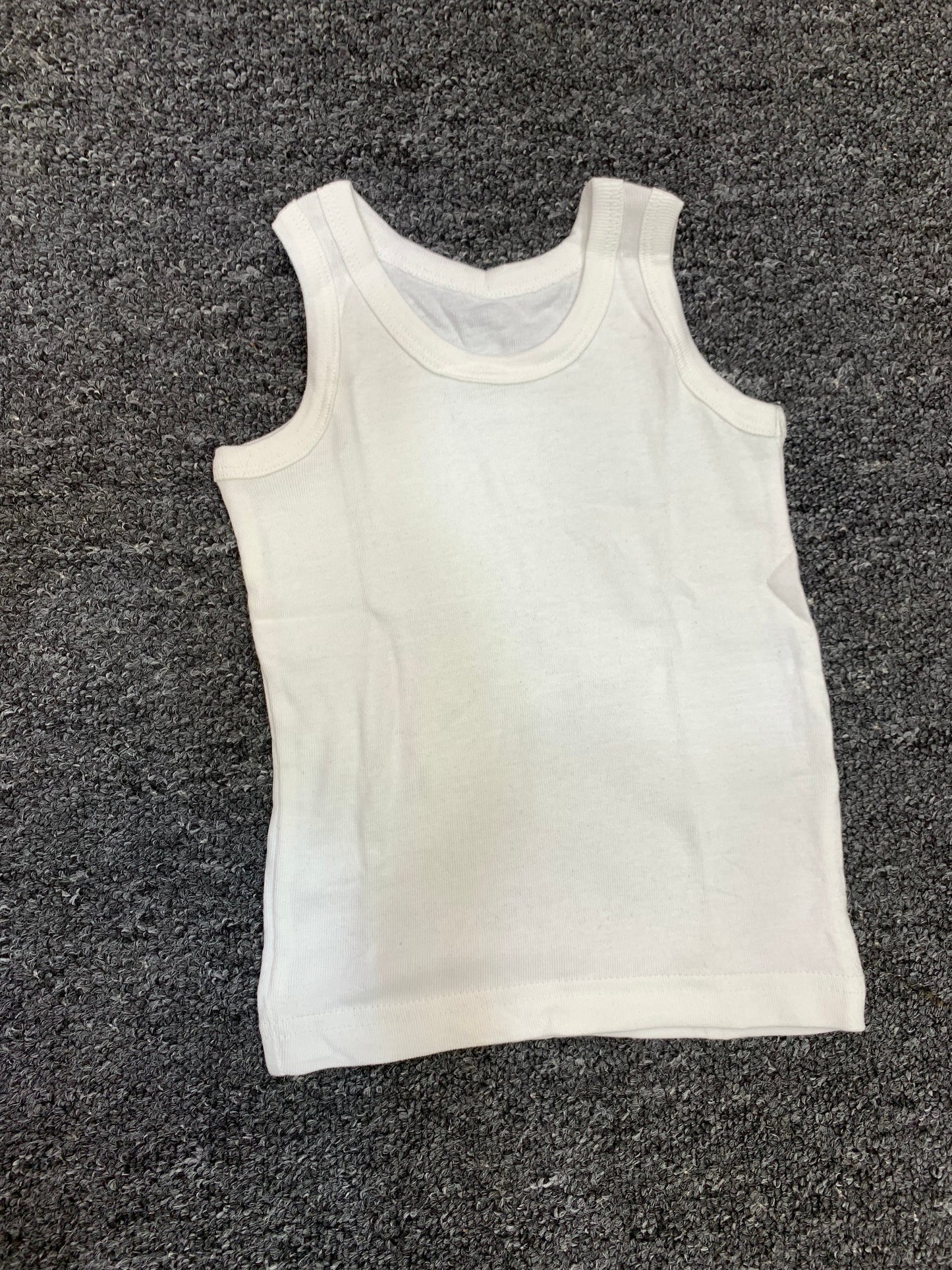 F&F BOYS VEST WHITE 3 IN 1