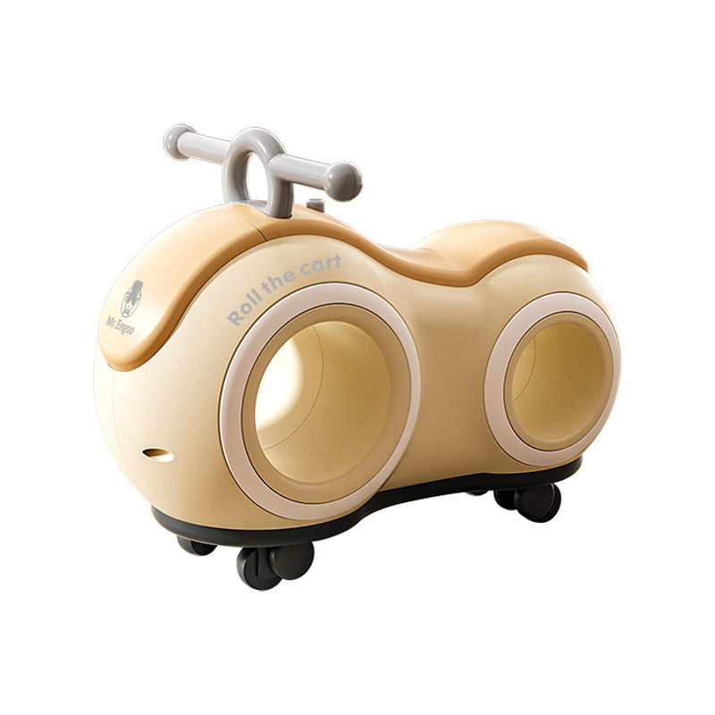 ROLL THE CART TODDLER'S ROCKING CAR WITH LIGHT & MUSIC