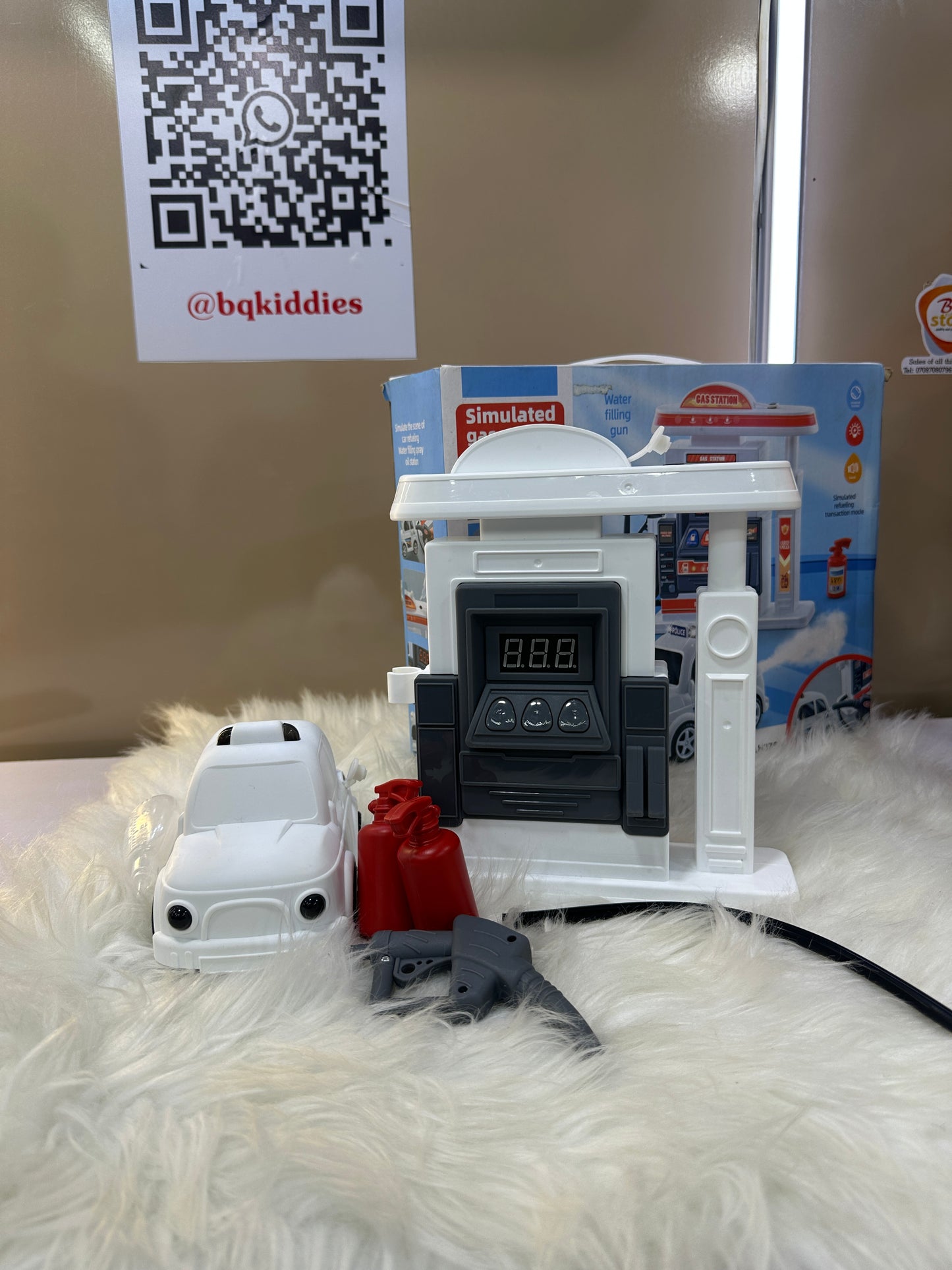 SIMULATED GAS STATION SET(TOY)