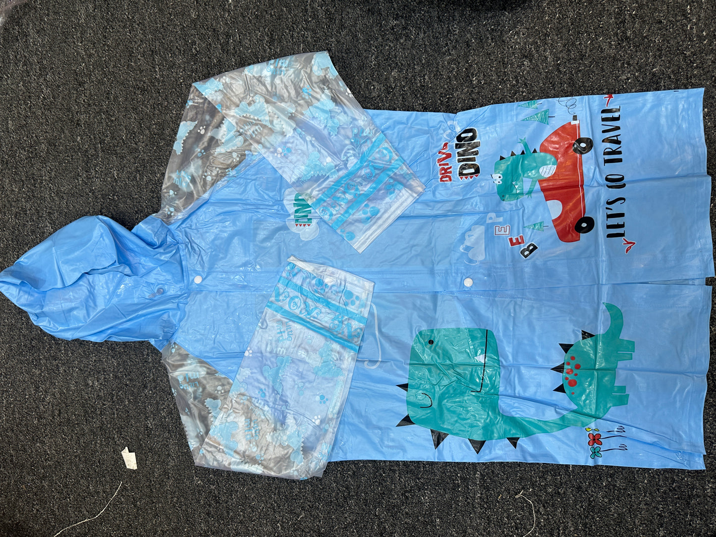 DINO KIDS RAINCOAT