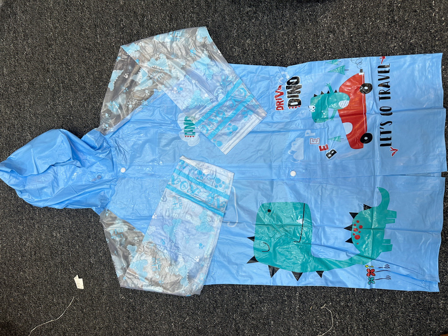 DINO KIDS RAINCOAT
