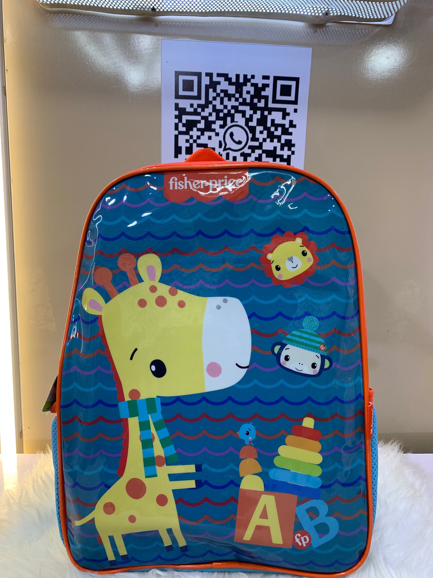 FISHER PRICE BACK PACK BAG