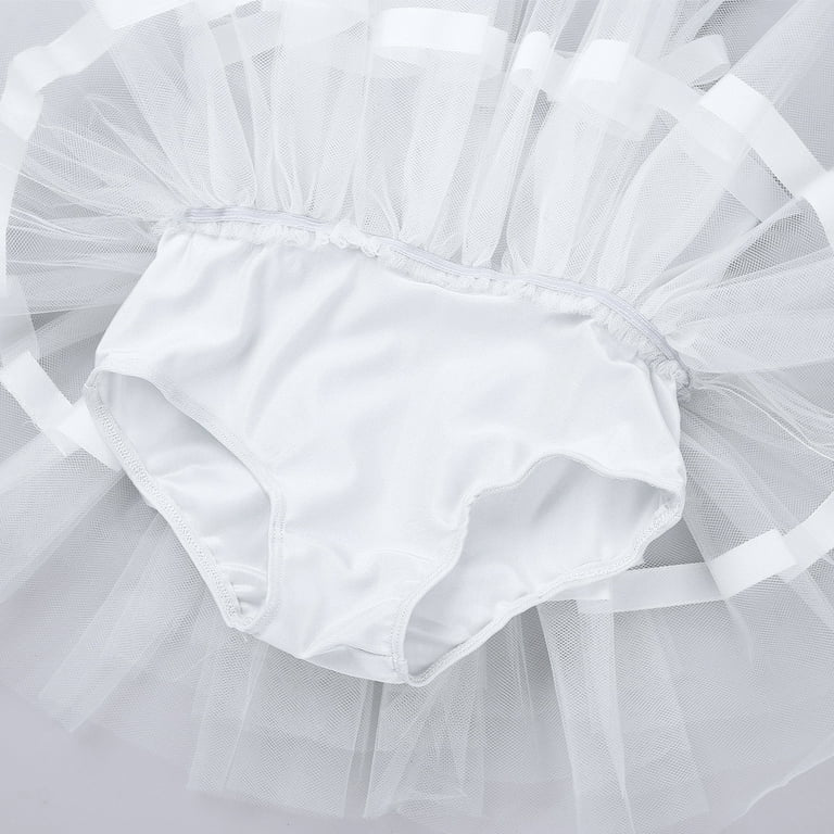 KIDS BALLERINA DRESS WHITE BALLET DRESS