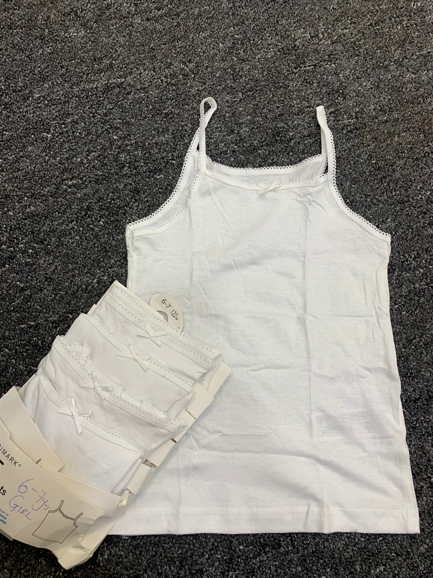 PRIMARK CAMI VESTS (GIRLS)