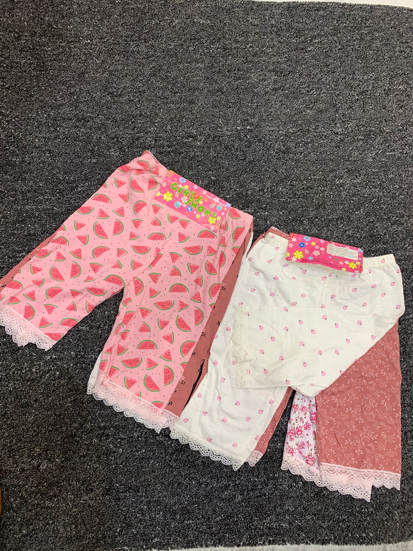 GIRLS SHORT 3 IN 1 PACK (KNEE LENGTH)
