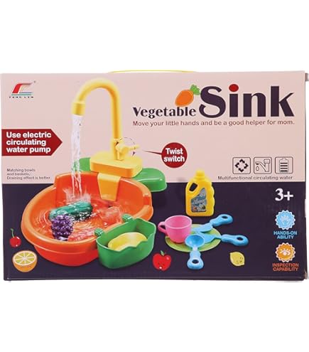 VEGETABLE KITCHEN SINK FOR KIDS(TOY)