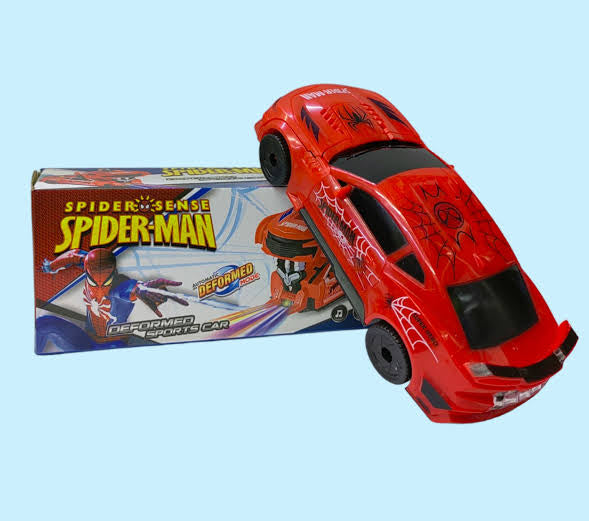 SPIDER-SENSE SPIDER MAN DEFORMATION SPORTS CAR(TOY)