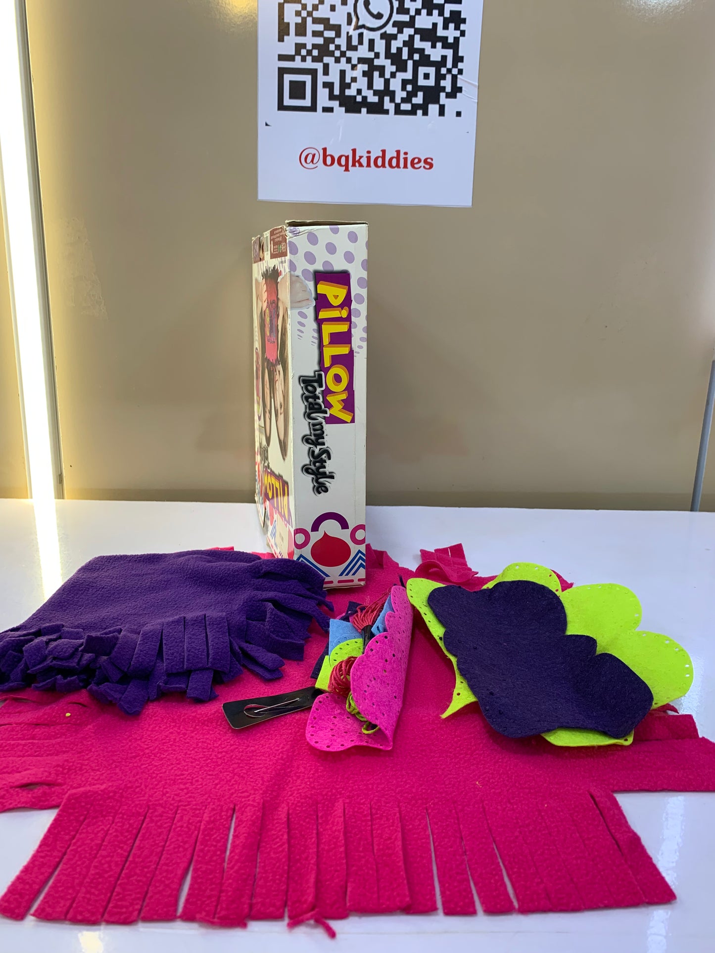 PILLOW TOTAL MY STYLE: KIDS DIY CRAFT PILLOW