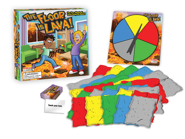 THE FLOOR IS LAVA LEAPING GAME GIFT(TOY)