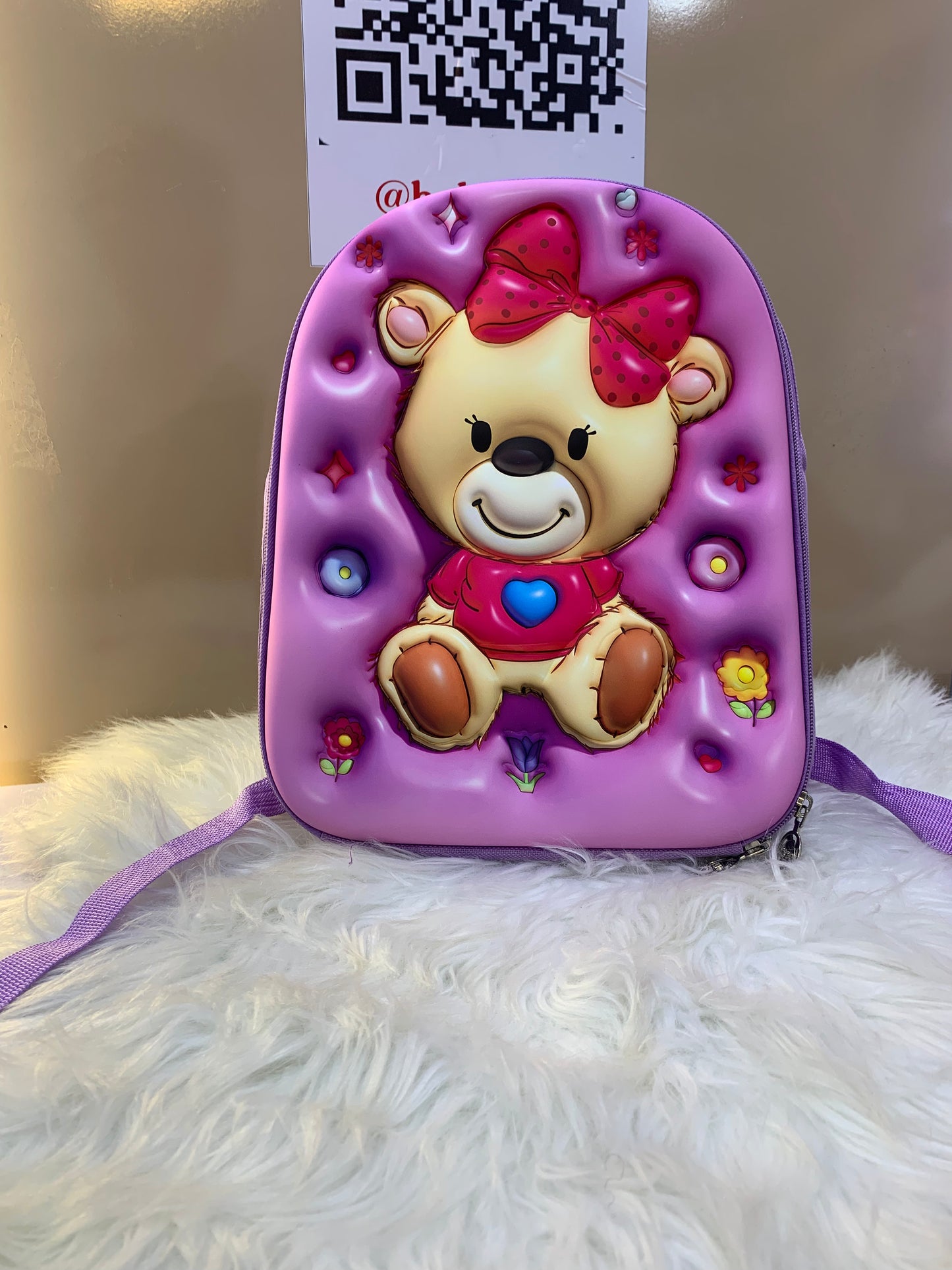 CUTE BABY TEDDY BACK PACK TODDLER 12”