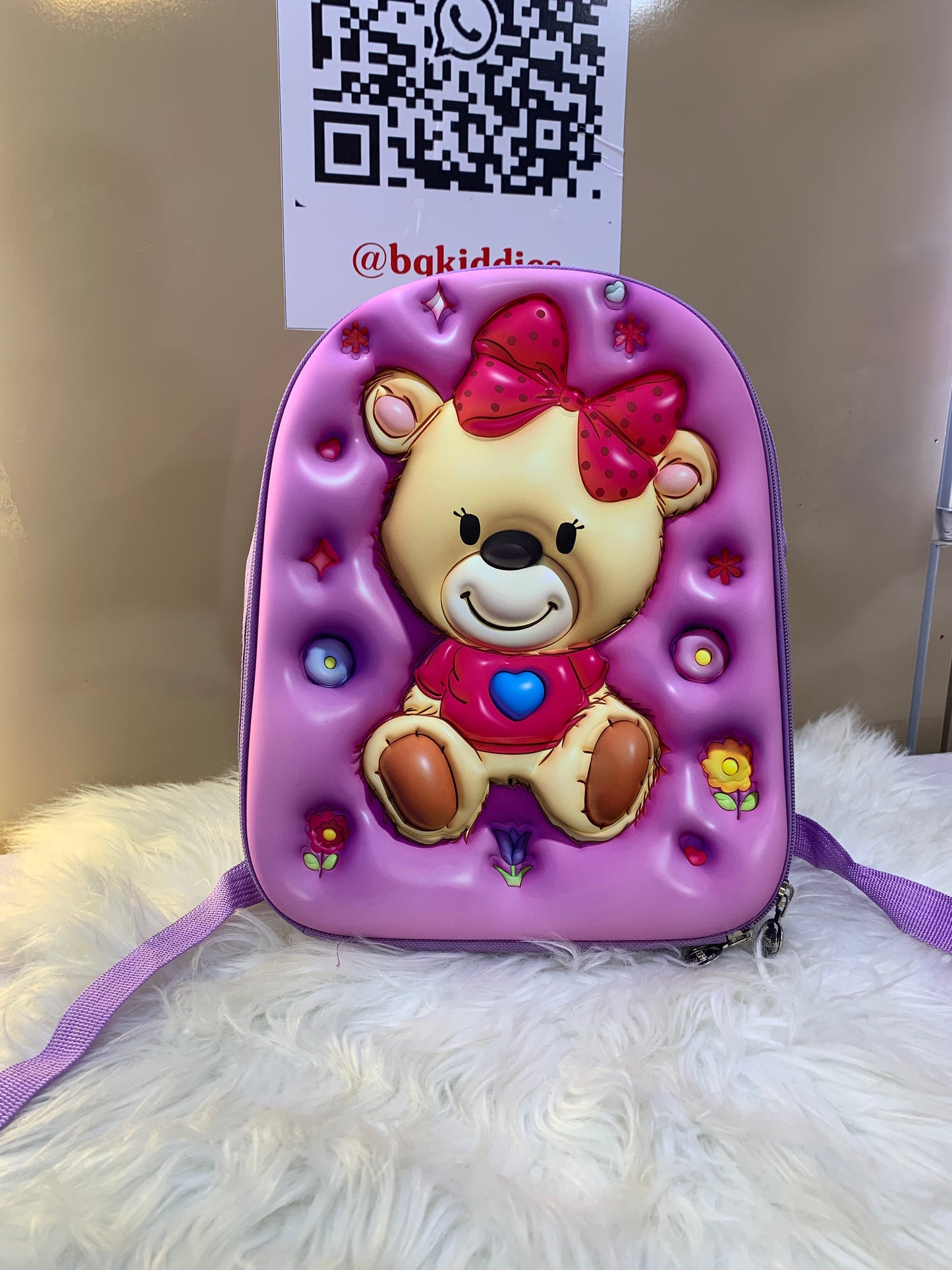CUTE BABY TEDDY BACK PACK TODDLER 12”