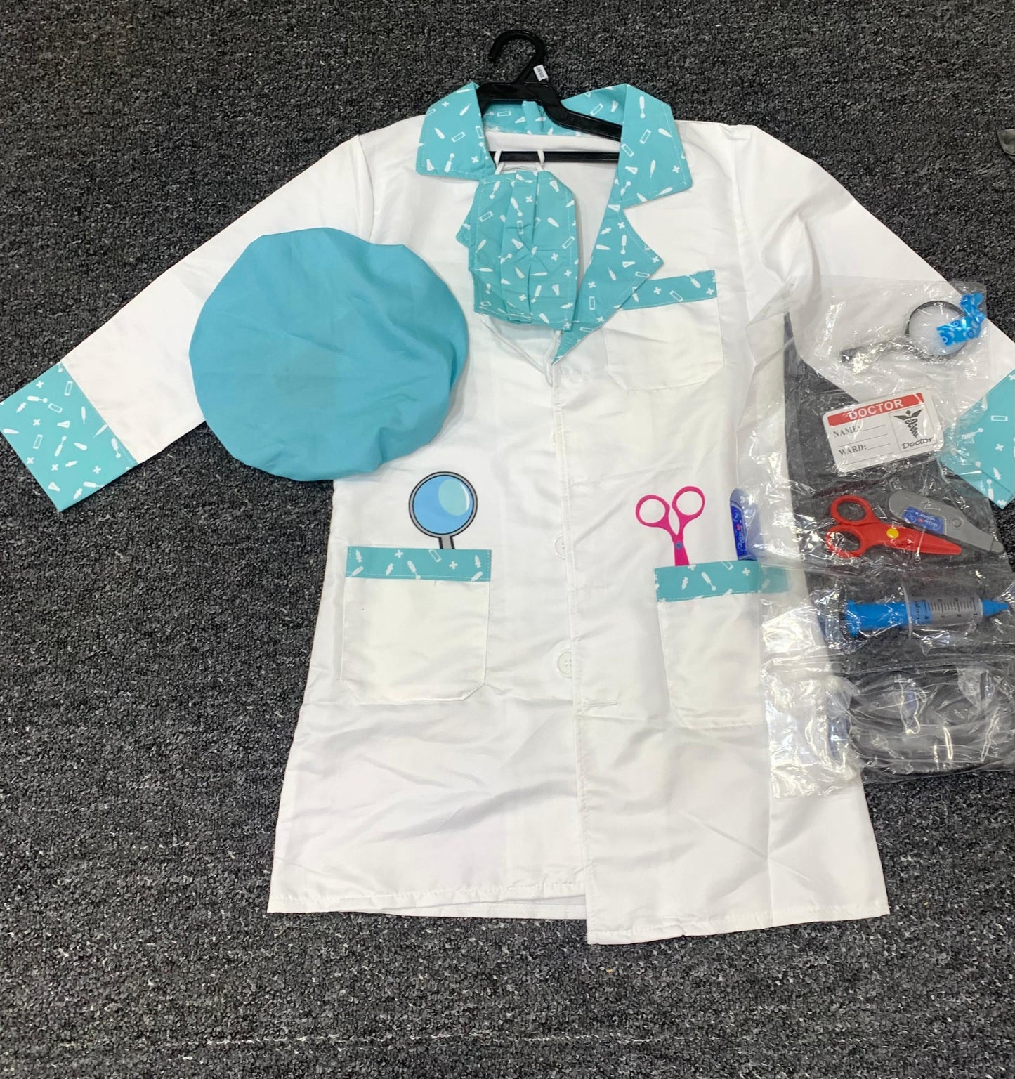 JIEPAI CHILDREN DOCTOR COSTUME SHORT PREMIUM QUALITY 3-8YRS