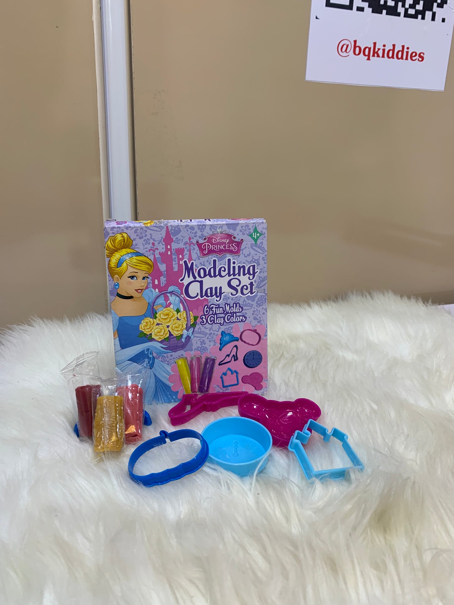 DISNEY PRINCESS MODELING CLAY SET FOR KIDS(TOY)