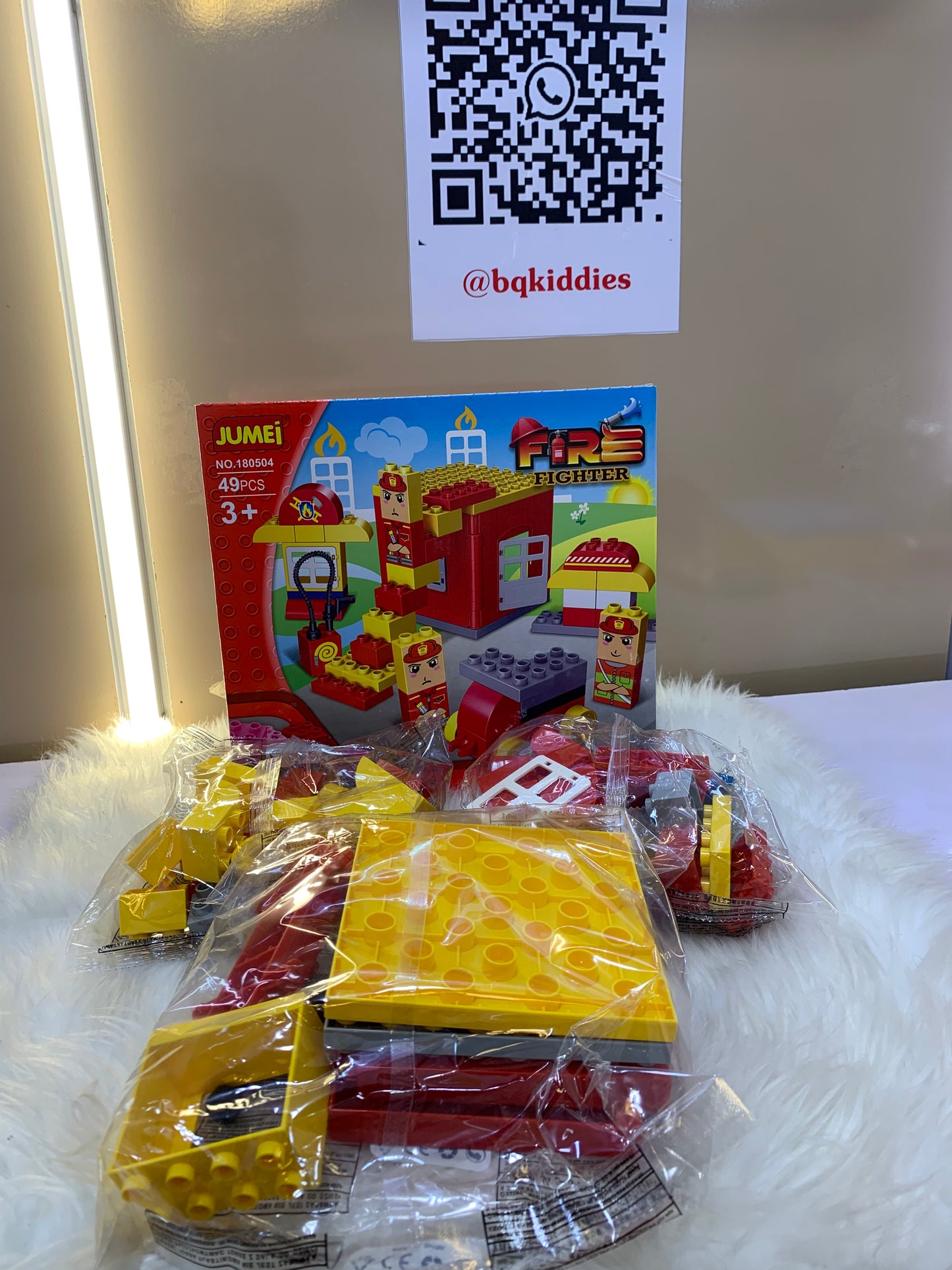 JUMEI FIRE FIGHTER PUZZLE SET TOY