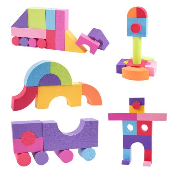 PUZZLE BUILDING BLOCK ASSEMBLY PARK