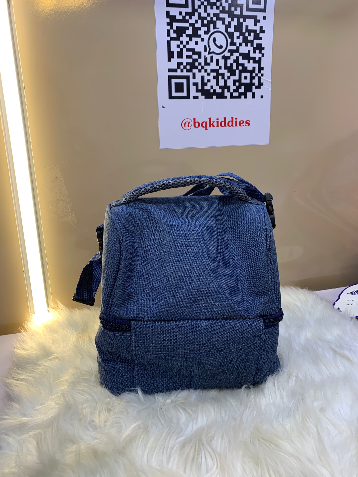 SANNEA DOUBLE DECKER JEAN LUNCH BAG