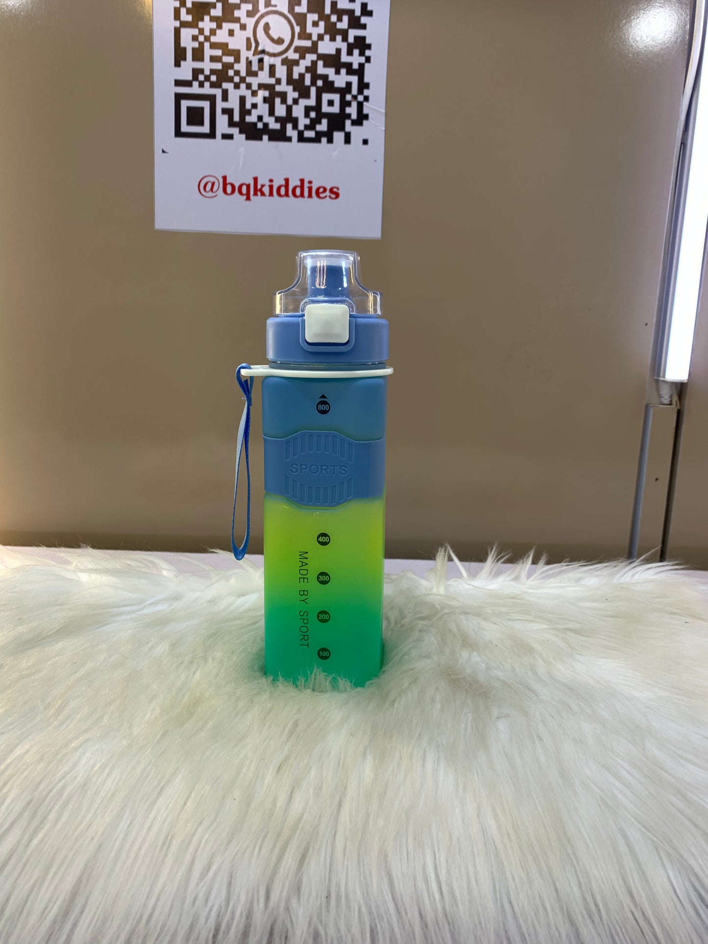 THREE-TONED SPORTS WATER BOTTLE 800ML
