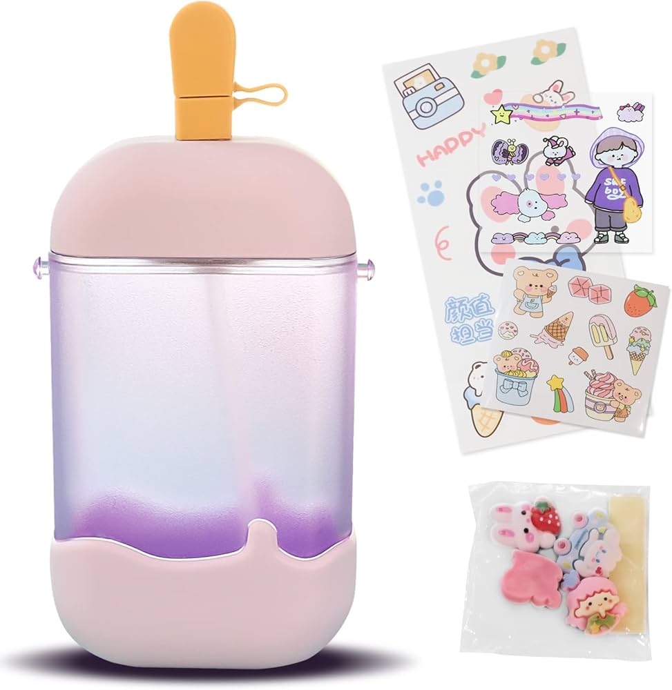 ICE CREAM SHAPED WATER BOTTLE FOR KIDS 400ml