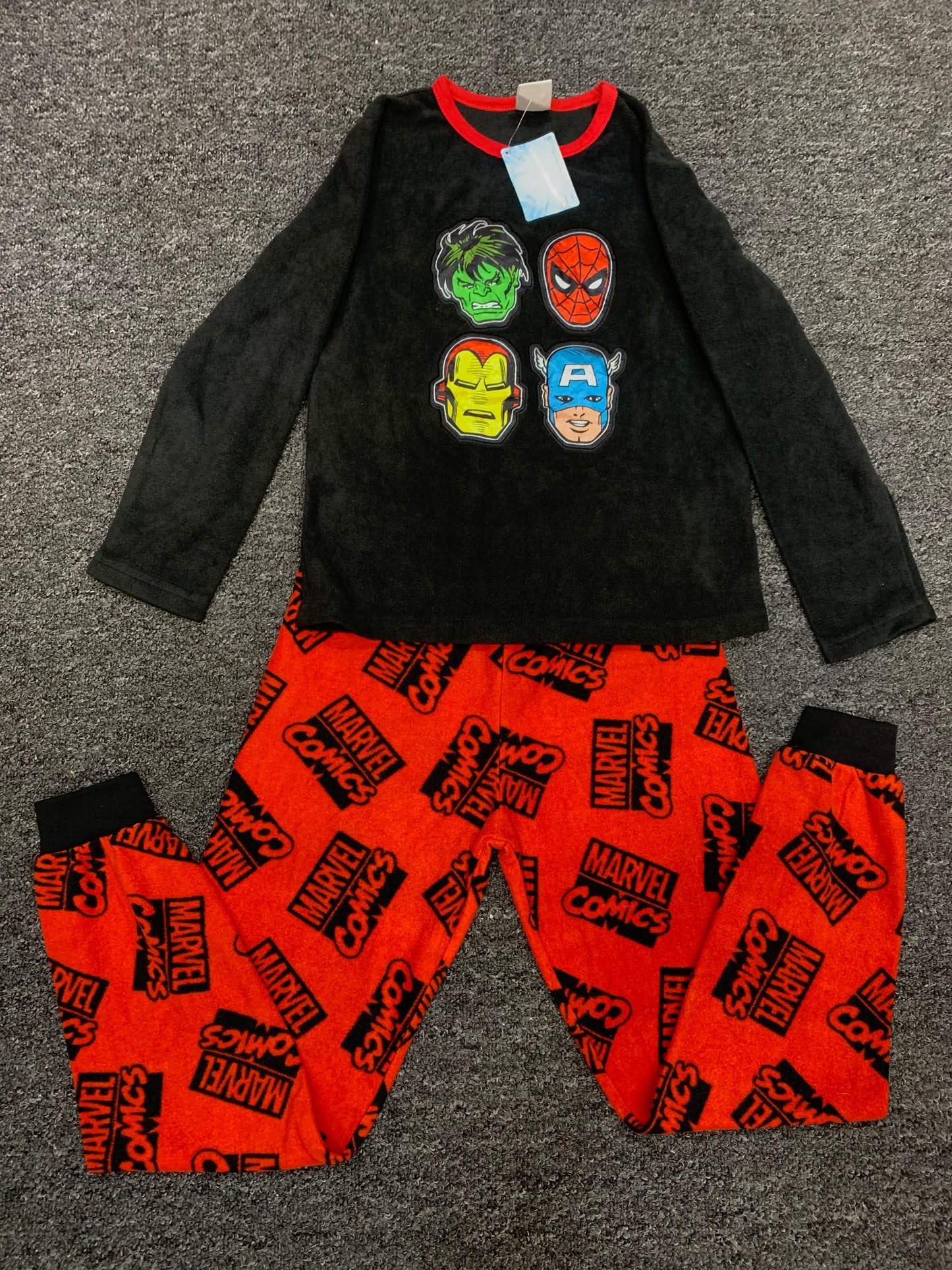 MARVEL COMICS PYJAMA SET 2PCS/8-9YEARS