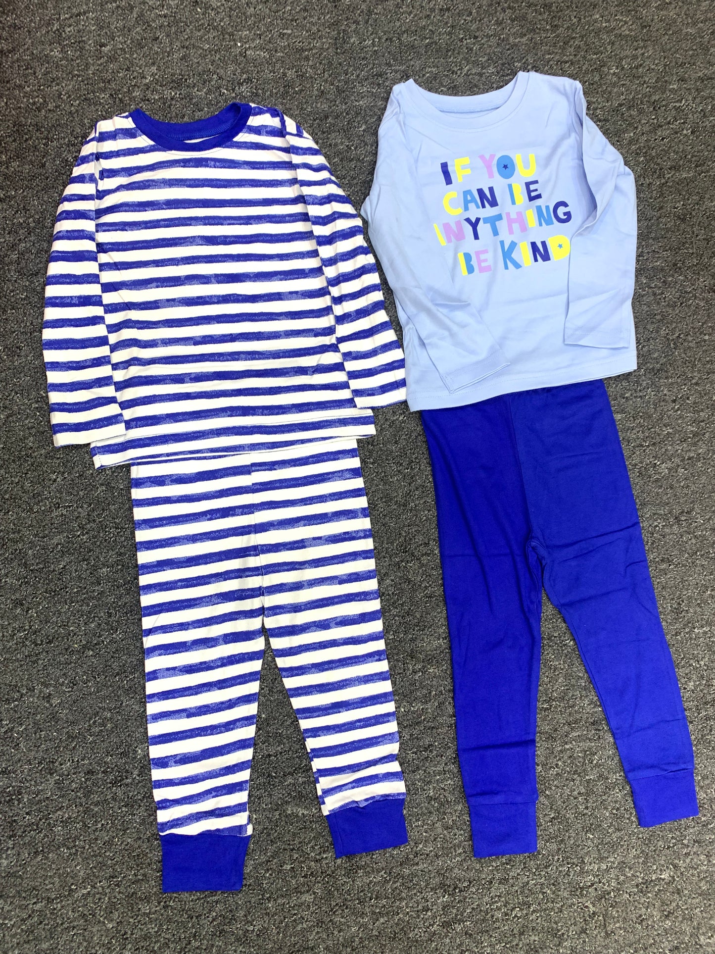 DUNNESSLEEP 2 PACK MIX N MATCH PYJAMA(IF YOU CAN BE ANYTHING BE KIND)/12-23MONTHS