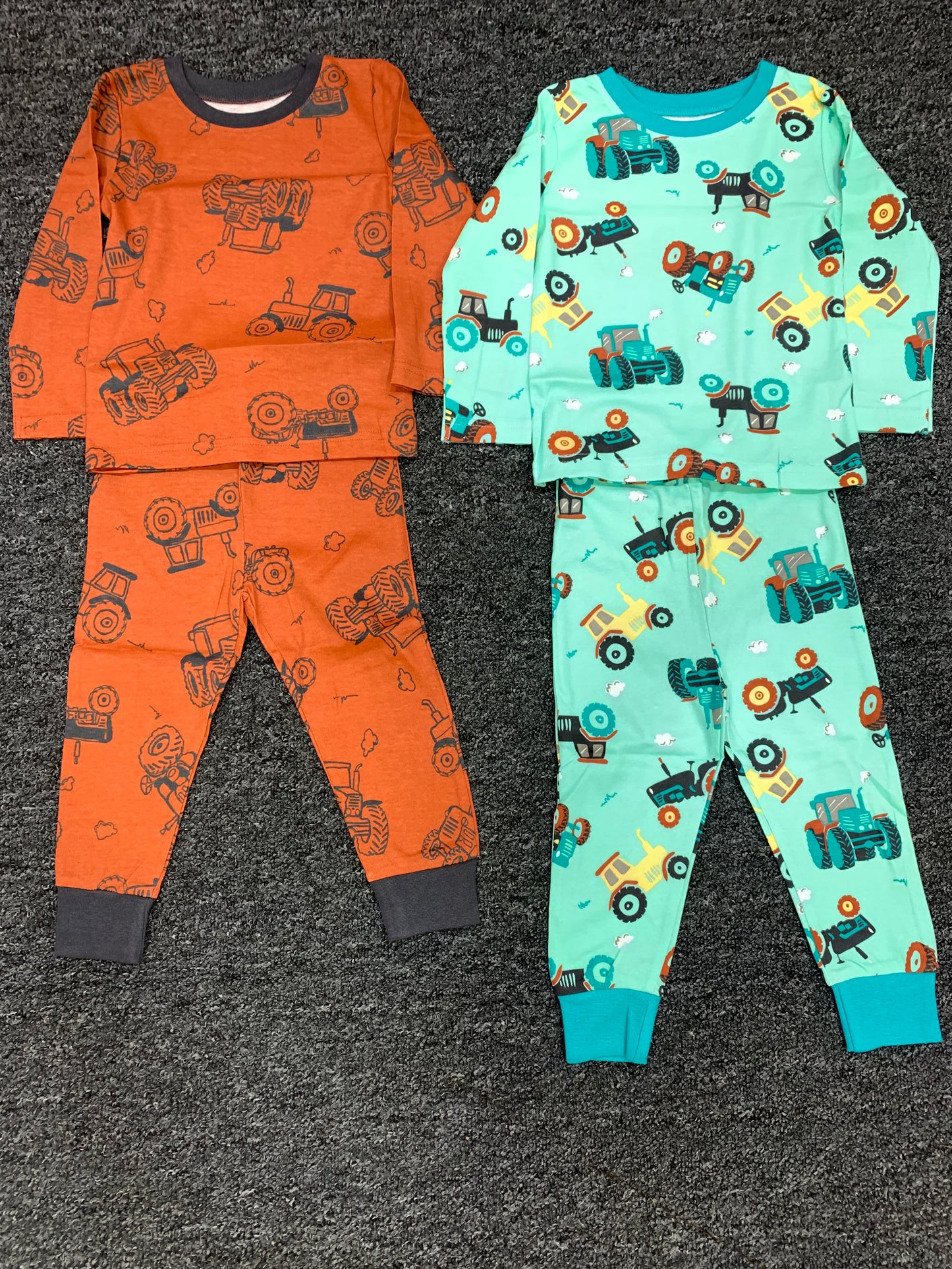 DUNNESSLEEP 2 PACK MIX N MATCH PYJAMA(TRACTOR DESIGN)/12-23MONTHS