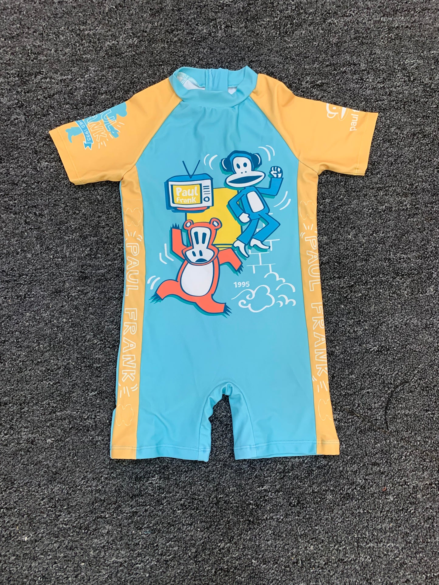 SWIMMING TRUNK JUMPSUIT(Paul frank)/3-10YEARS