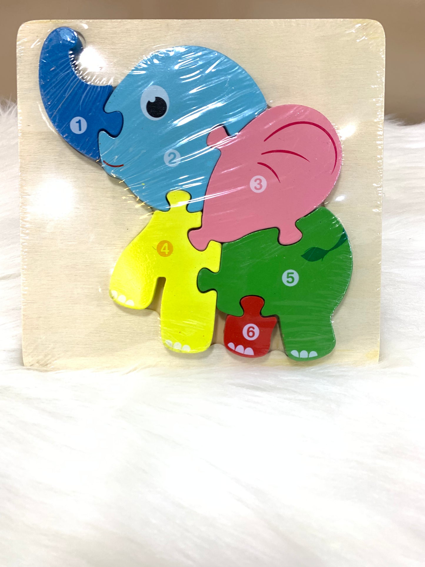 ANIMAL WOODEN PUZZLE(TOY)