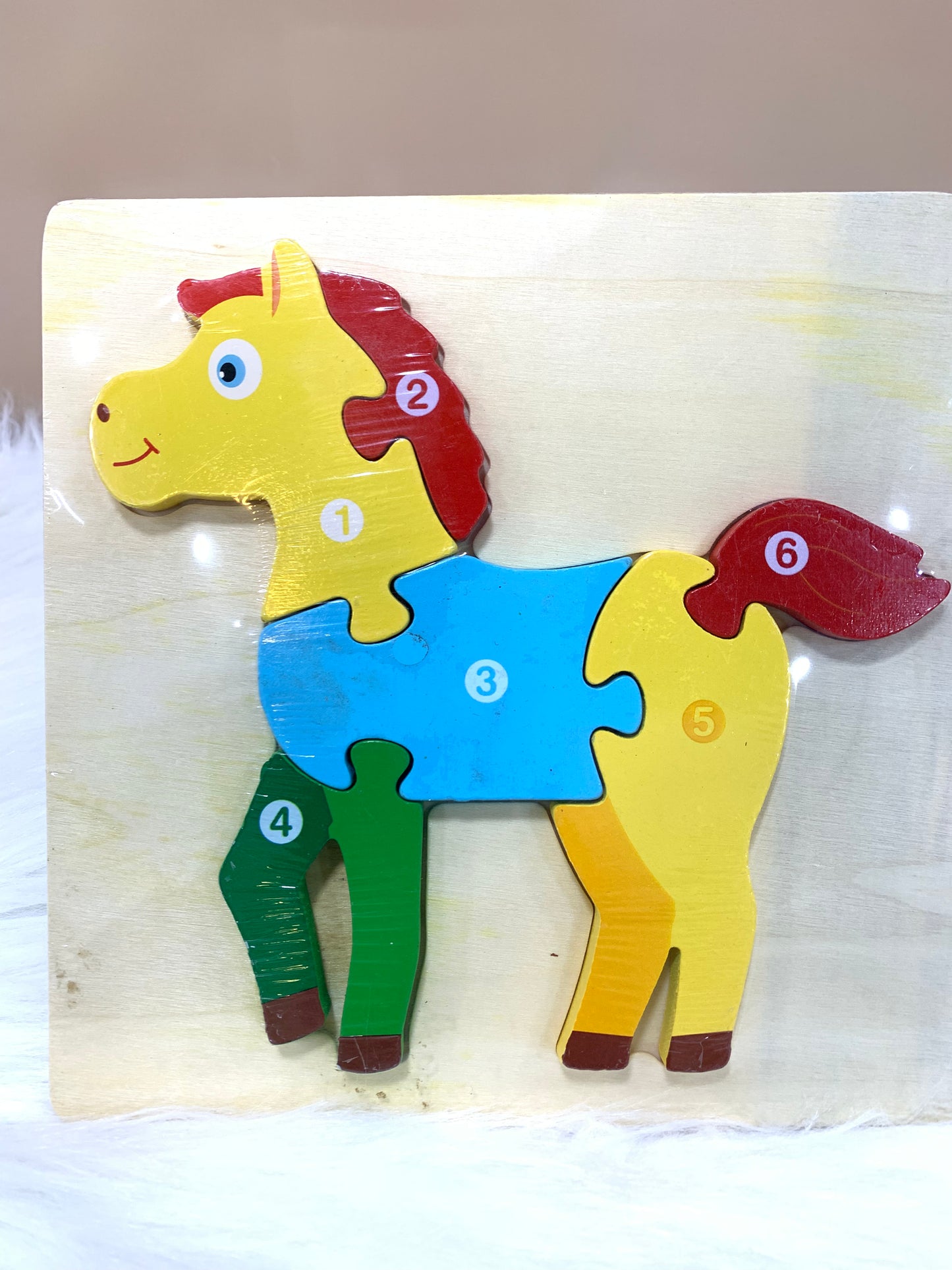 ANIMAL WOODEN PUZZLE(TOY)
