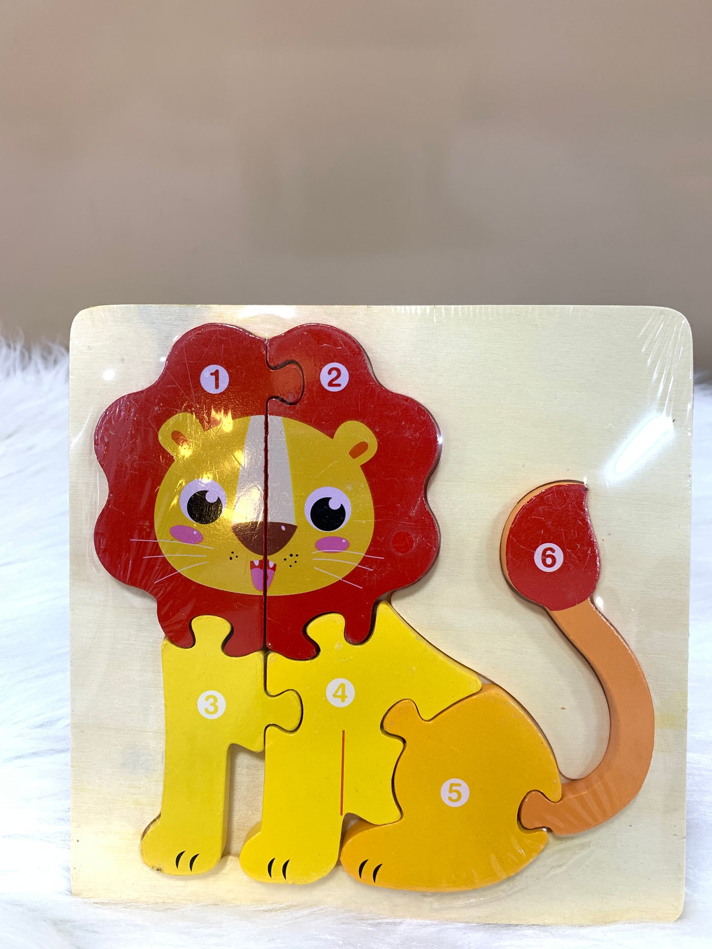 ANIMAL WOODEN PUZZLE(TOY)