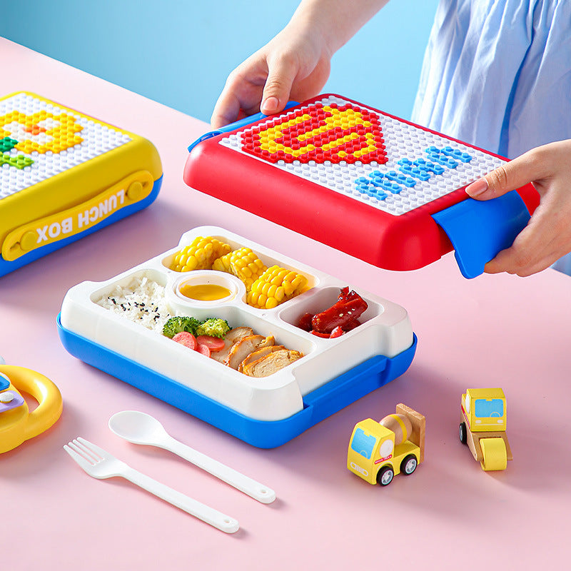 DIY DESIGN LUNCH BOX WITH BRICKS