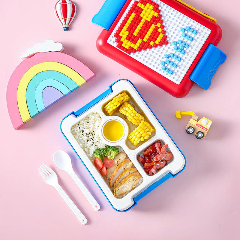 DIY DESIGN LUNCH BOX WITH BRICKS