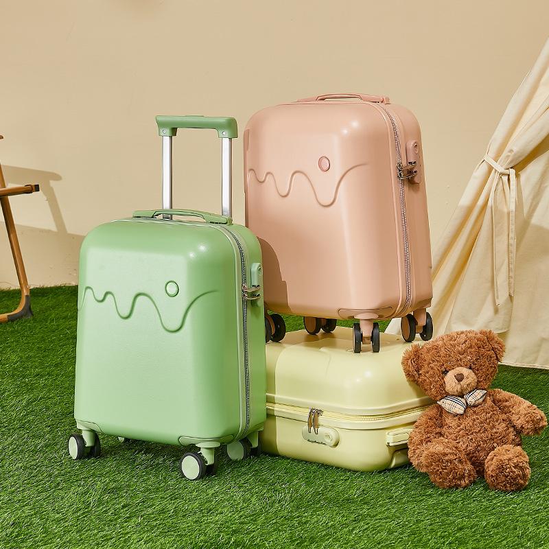ICE CREAM LUGGAGE TRAVEL LUGGAGE BOX WITH CUP HOLDER 20"