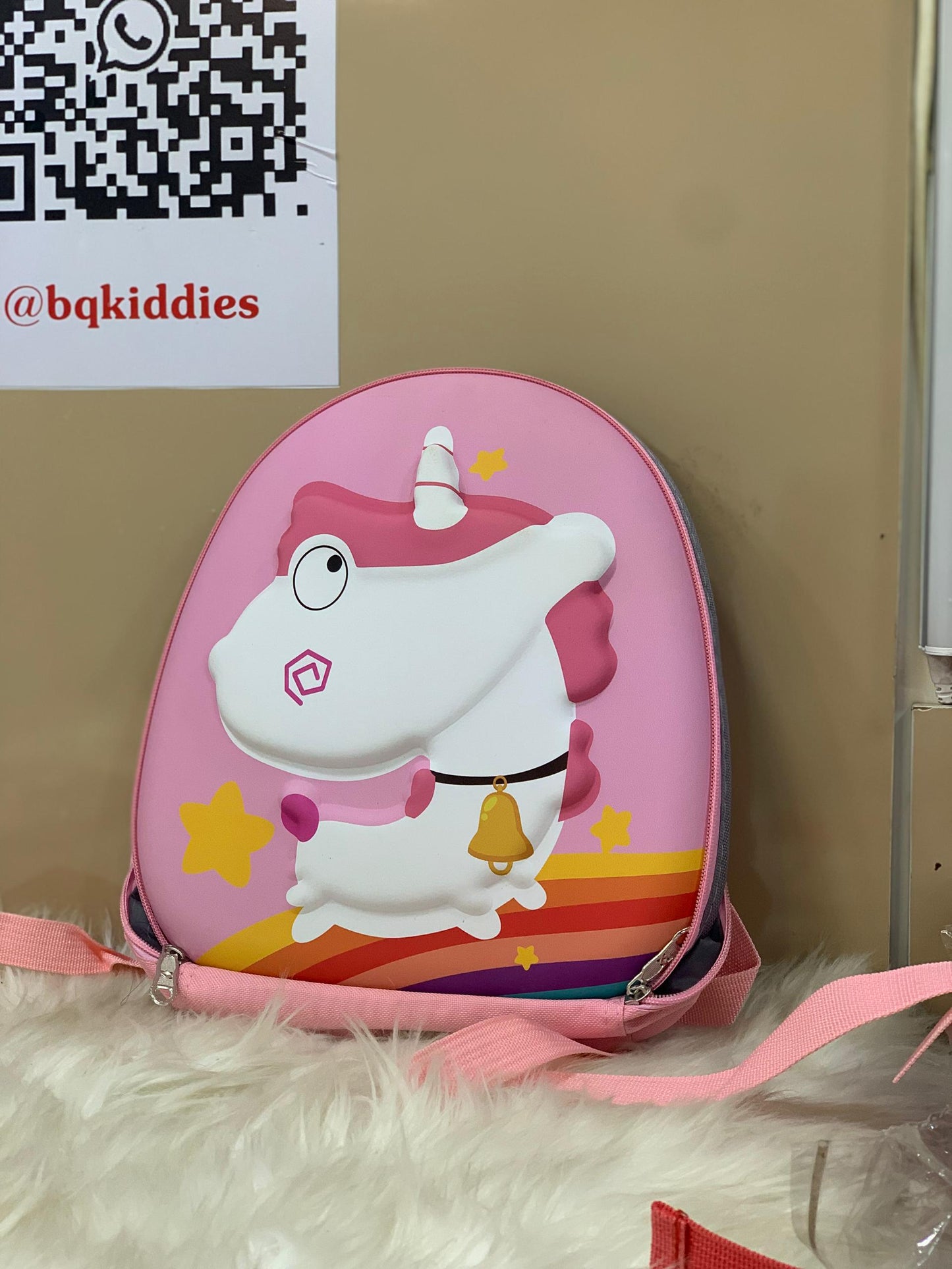 CARTOON CHARACTER 12inches BACK BAG 2-5yrs