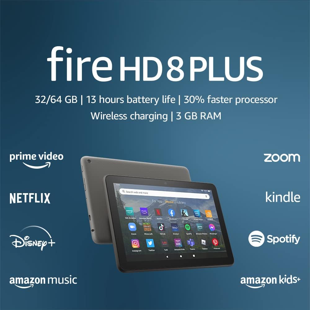 AMAZON FIRE HD8 PLUS TABLET