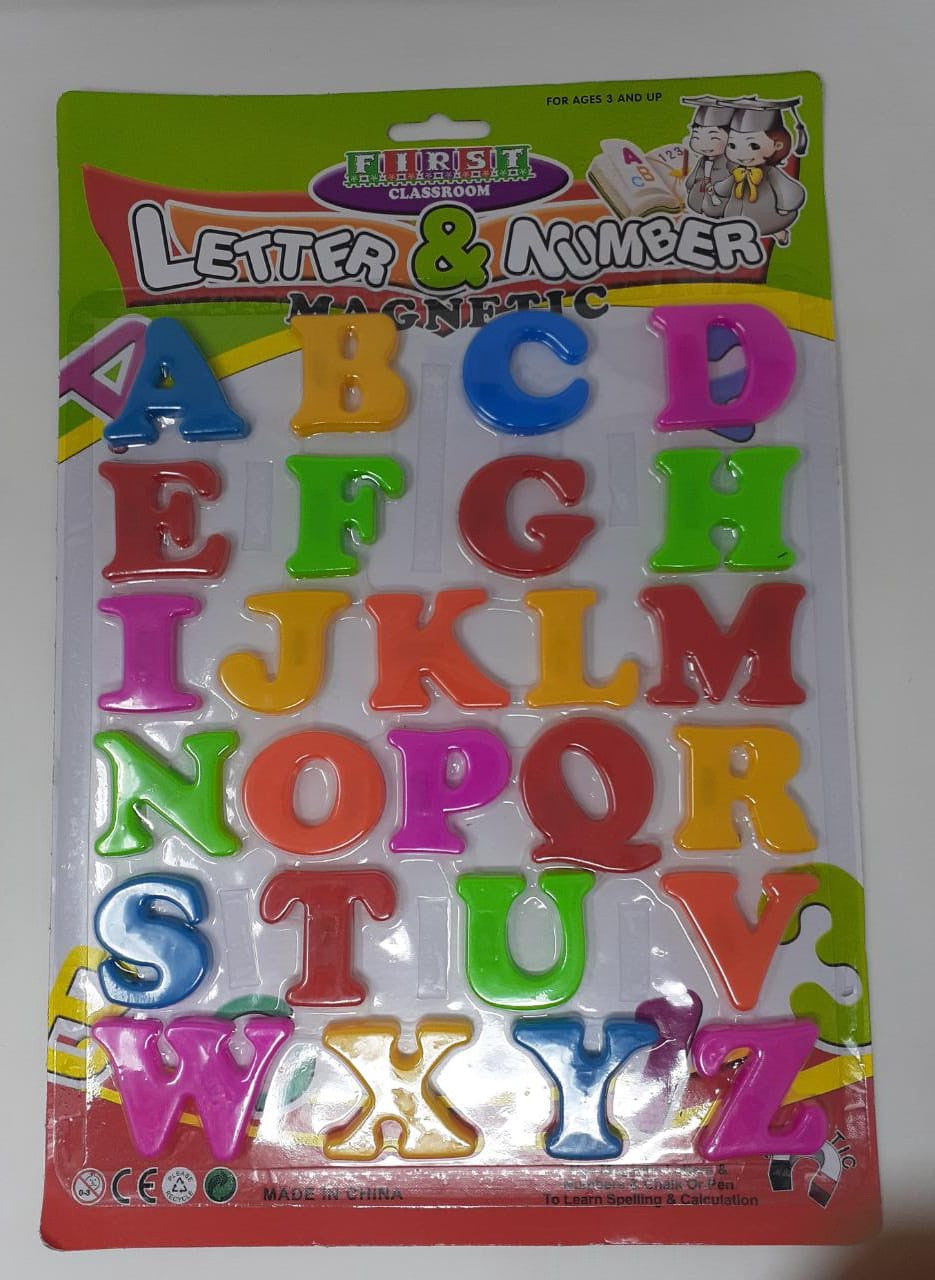 FIRST CLASSROOM LETTERS & NUMBERS MAGNETIC