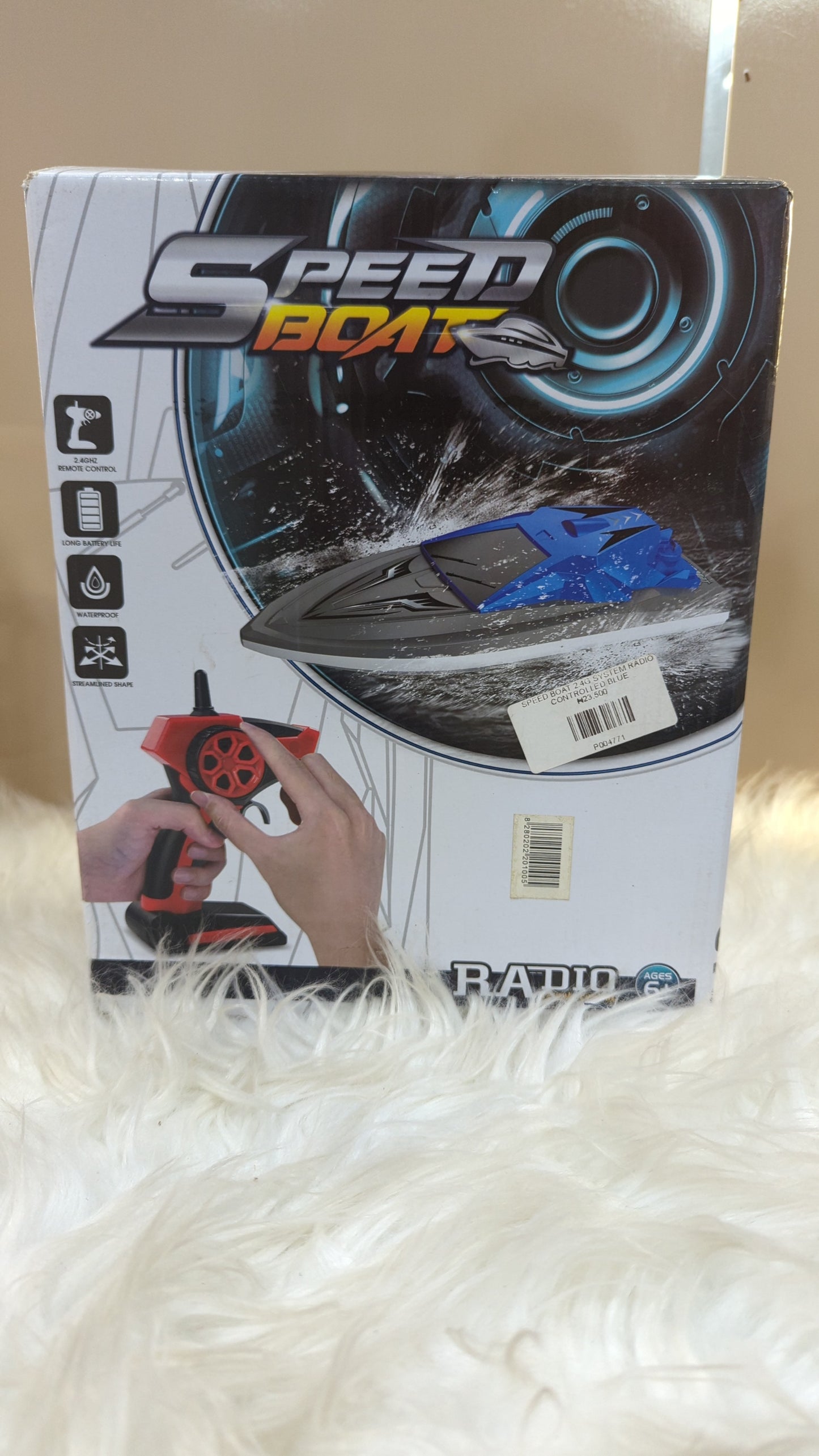 REMOTE CONTROL SPEED BOAT(TOY)