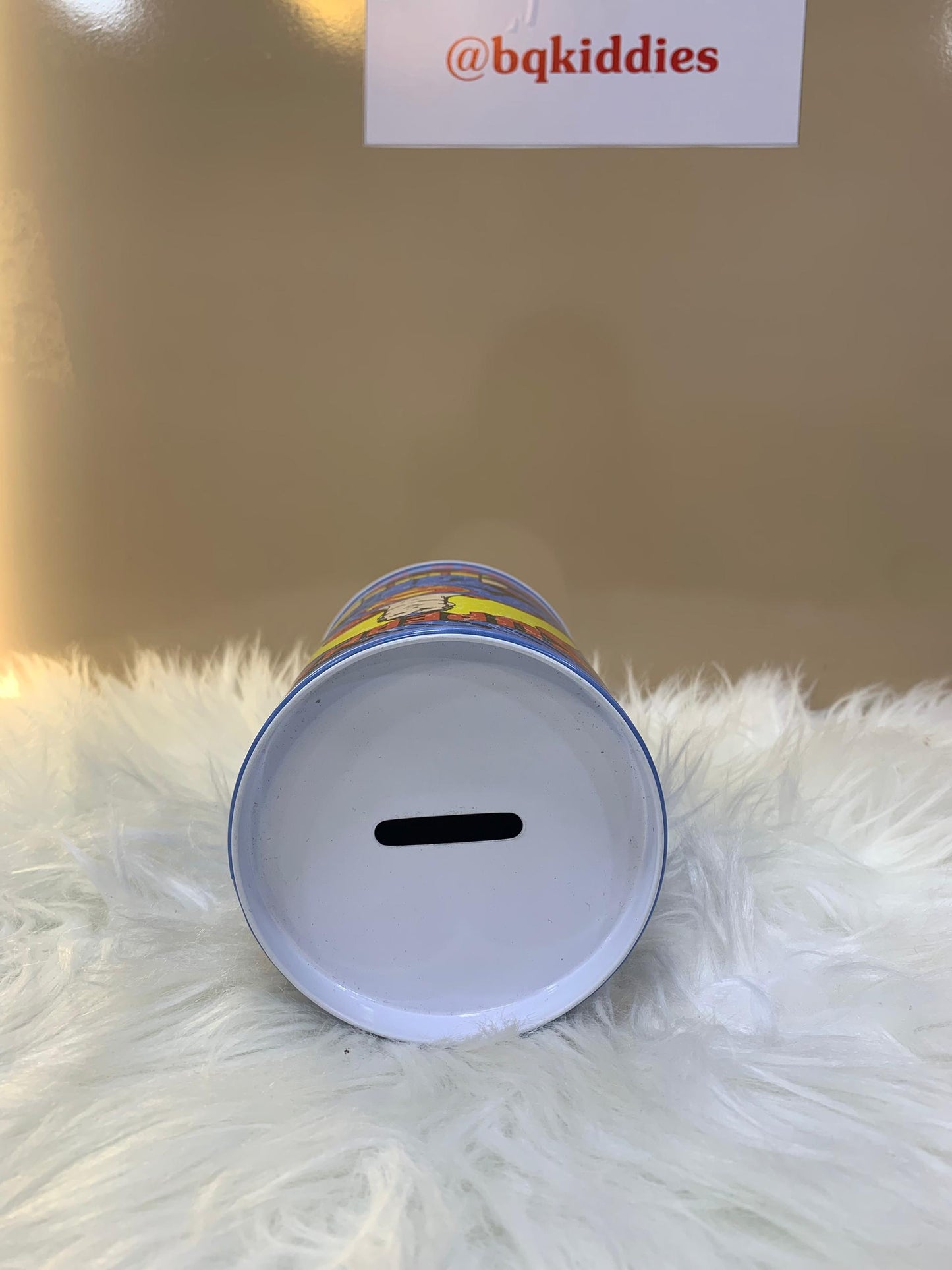 CHILDREN STEEL CHARACTER PIGGY BANK
